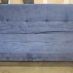 Blue Futon 