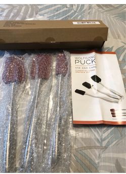 Wolfgang Puck 3 Pc Spatula Set - NEW