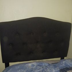 Twin Size Headbard, Materess, And Frame