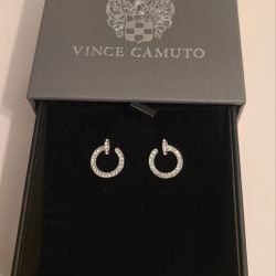 Vince Camuto Silver Ayla Earrings Brand New Beautiful Jewelry