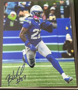 Seattle Seahawks Rashid Shaheed Autographed 8x10 Photo