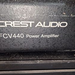 Crest Audio Amp 