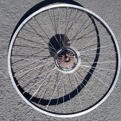 Shimano MF-TZ31 Tourney Freewheel 14t+34t With 26'  Rim