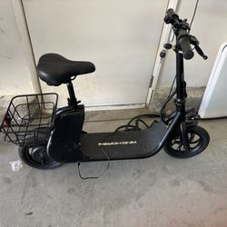 Windhorse R1 Pro Electric Scooter (Seat + Basket) – Excellent Condition  Selling a Windhorse R1 Pro electric scooter with seat. Runs great and is in v