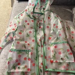 Louis Vuitton clear raincoat Size Small for Sale in Pompano Beach, FL -  OfferUp