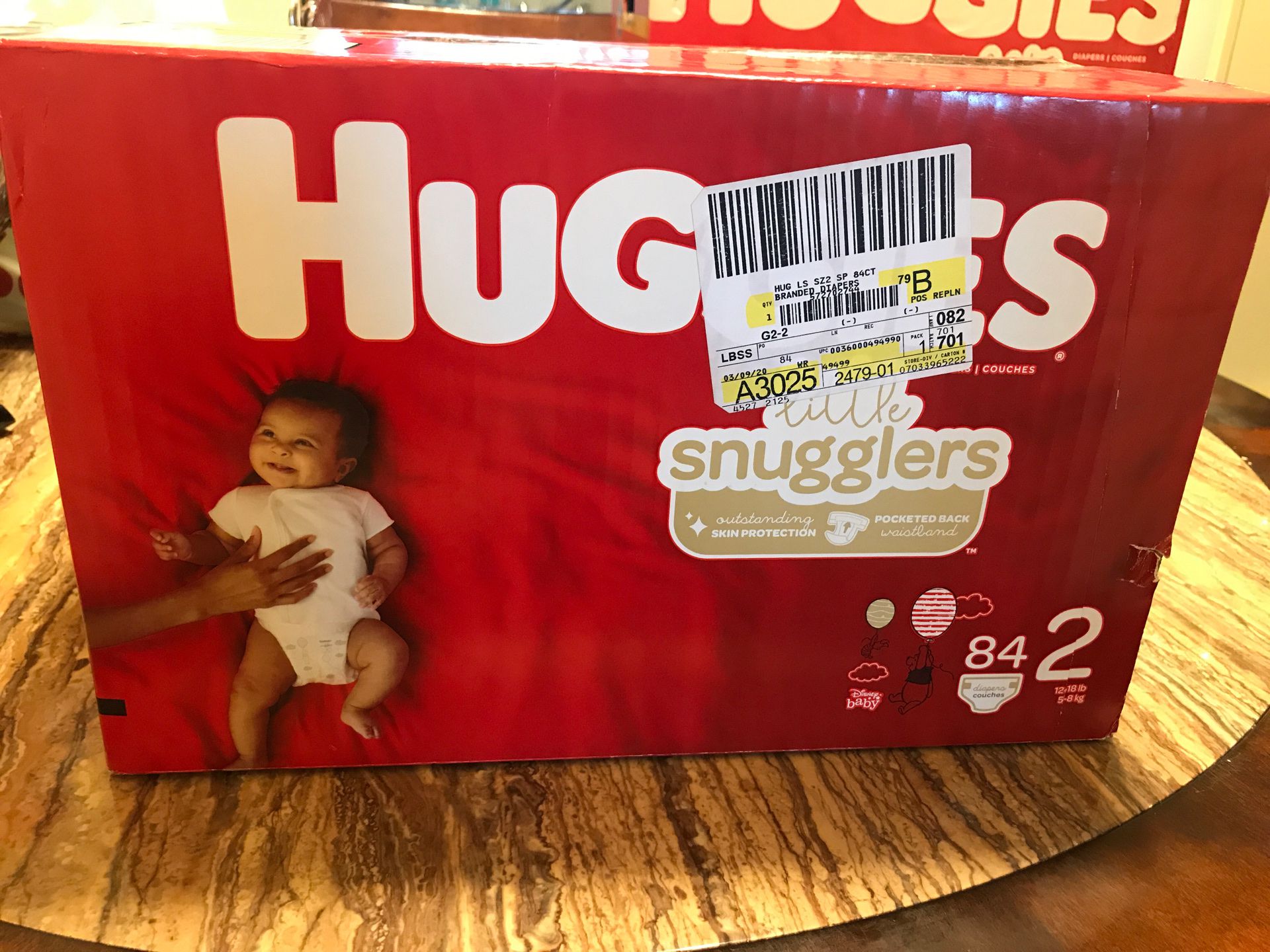 Diapers 2 box $45