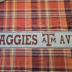 Texas A&M Decorative Sign