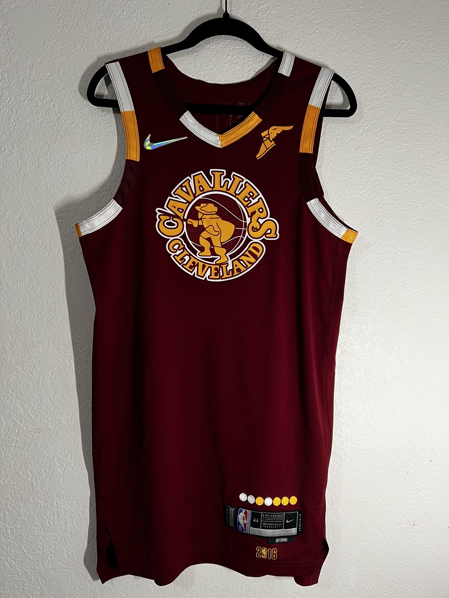 Cleveland Cavaliers Team Issued 75th Anniversary City Edition Blank Jersey