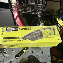 Ryobi ONE+ 18V Cordless Handheld Vacuum Kit with 1.5 Ah Battery and Charger