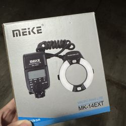 Mike Macro Ring Lite MK-14EXT (fits Nikon)