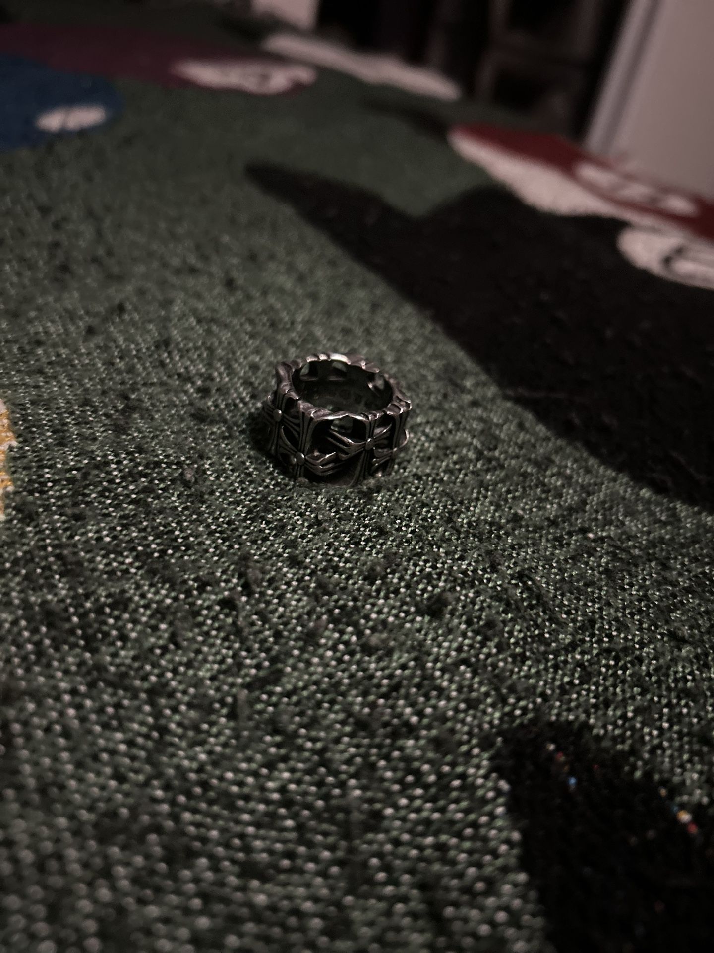 Chrome Hearts “Cemetery” Ring size 9.5