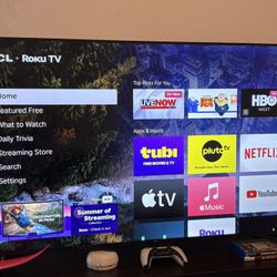 55” TCL Roku Tv 