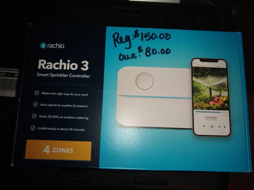 Rachio 3 Smart Sprinkler Controller Regular price $150 Our Price $80