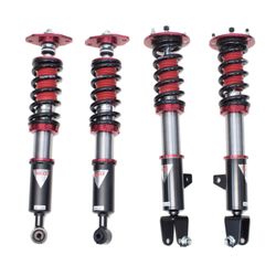 Godspeed MMX2156-C MAXX Damper Lowering Coilovers - Rear True Coilover Kit Strut Shock Spring Suspension For Dodge Challenger RWD (LC/LA) 2008-10