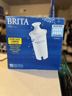 Brita 987554 Pitcher Replacement Filters - 9 Pack Brand New Sealed