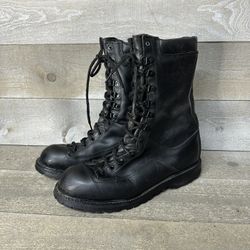 Matterhorn Boots Mens 12R 1949 Gore-Tex Thinsulate 10" Combat Leather Black USA