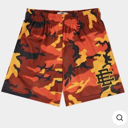 Eric Emanual EE® Basic Orange Black War Camo Size Large *SOLD OUT