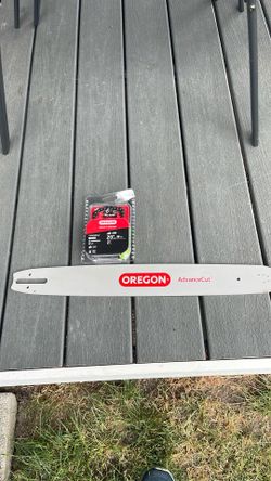 20” chainsaw bar and chain