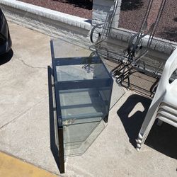 Glass Tv Stand