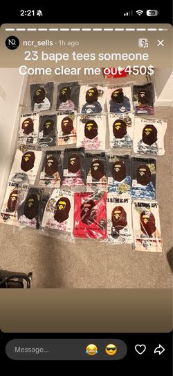 Bape shirts