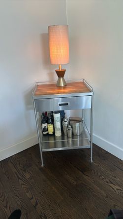 Stainless Steel Bar Cart