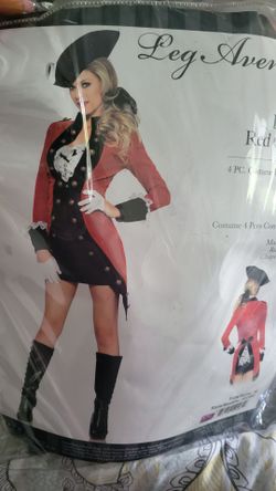 Red Coat Rebel Costume