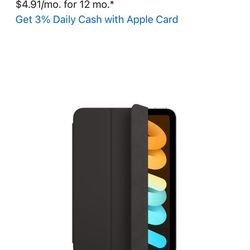 iPad Mini Smart Folio Case For Mini 6th Gen