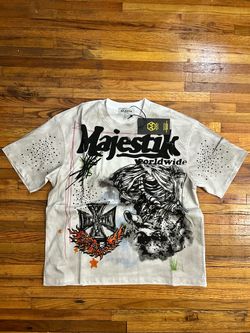 Majestik Worldwide Graphic T-Shirt