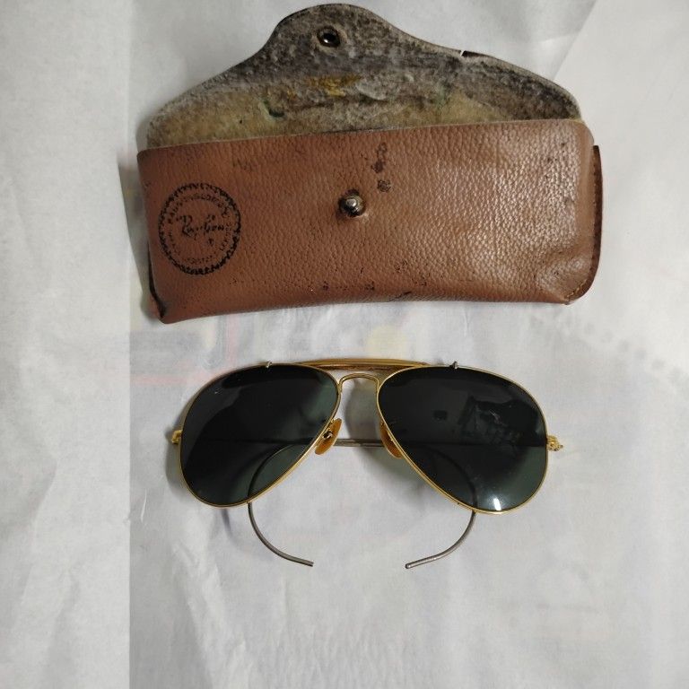 original vintage ray ban aviator sunglasses