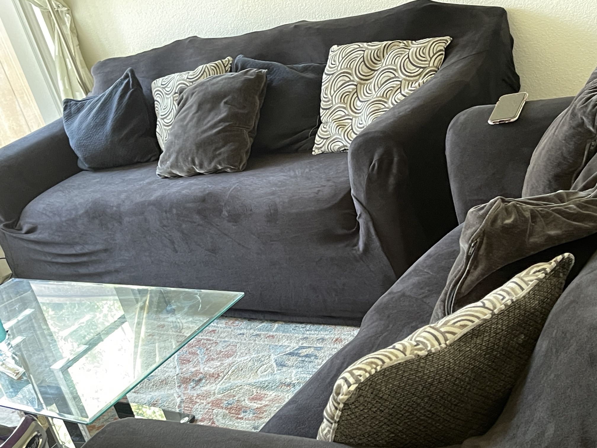 Modern Couch Set Sofa And Love Seat