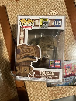 SDCC Toucan Funko Pop Con Sticker