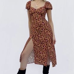 French connection leopard dress. 2