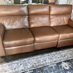 Leather Sofa Set