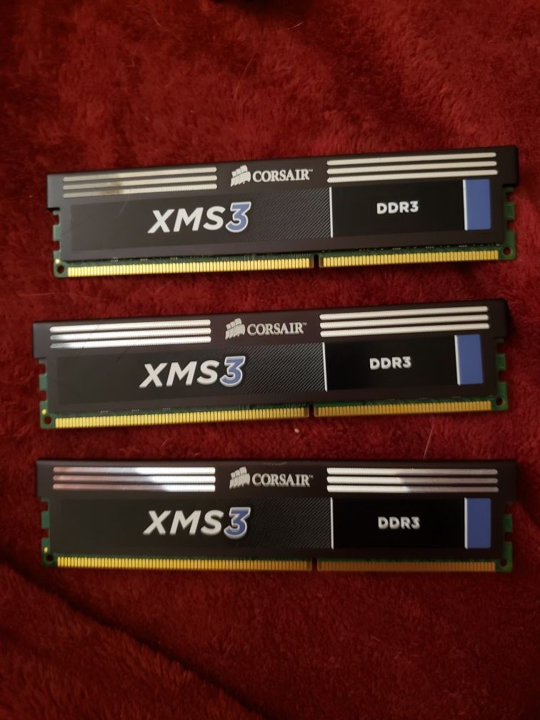 Corsair XMS3 1600MHZ 6GB ( 3X2GB) set