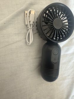 Portable little fan with charger & ALL detergent