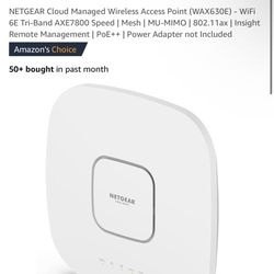 Netgear WiFi 6e Access Point 