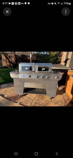 FOR SALE
CUISINART TWIN OAKS
Dual Function Pellet Smoker & Propane Gas Grill
$350 OR BEST OFFER