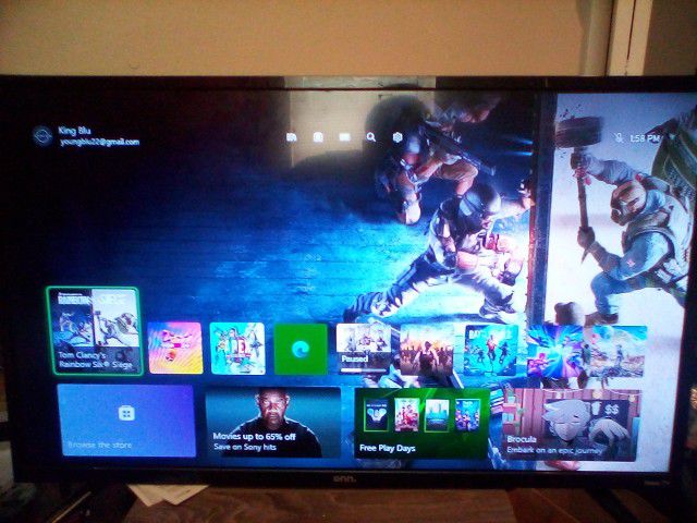 Xbox One And Onn 32inch Smart Tv Combo