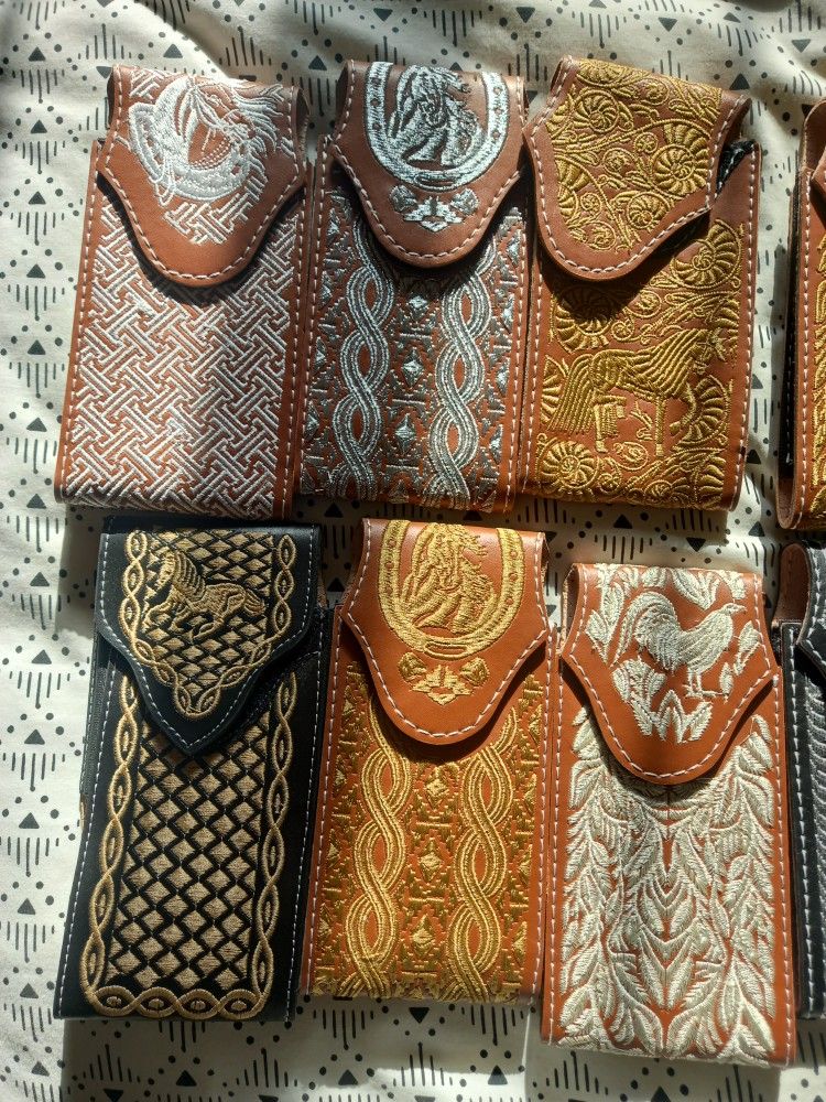 Phone Holster Leather From Mexico