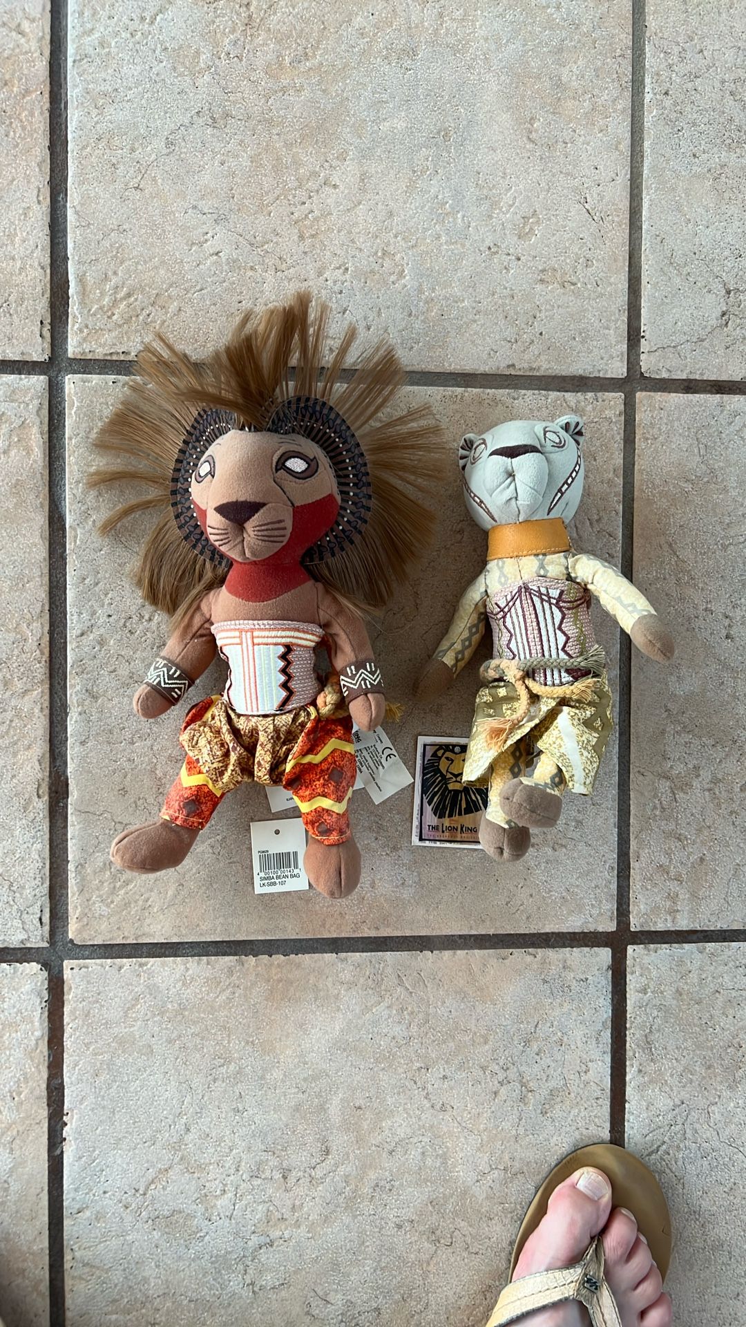 Simba and Nala The Lion King