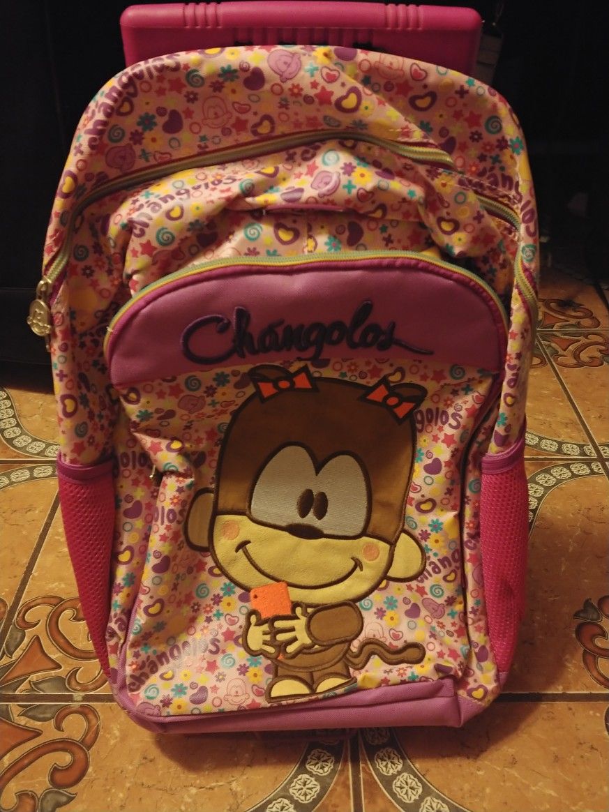 New!Rolling Chenson Backpack/Mochila de Llantas Back To School