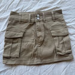 Cargo Mini Skirt 