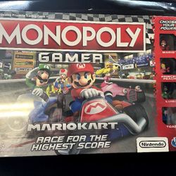 Monopoly Gamer MarioKart Unopened 