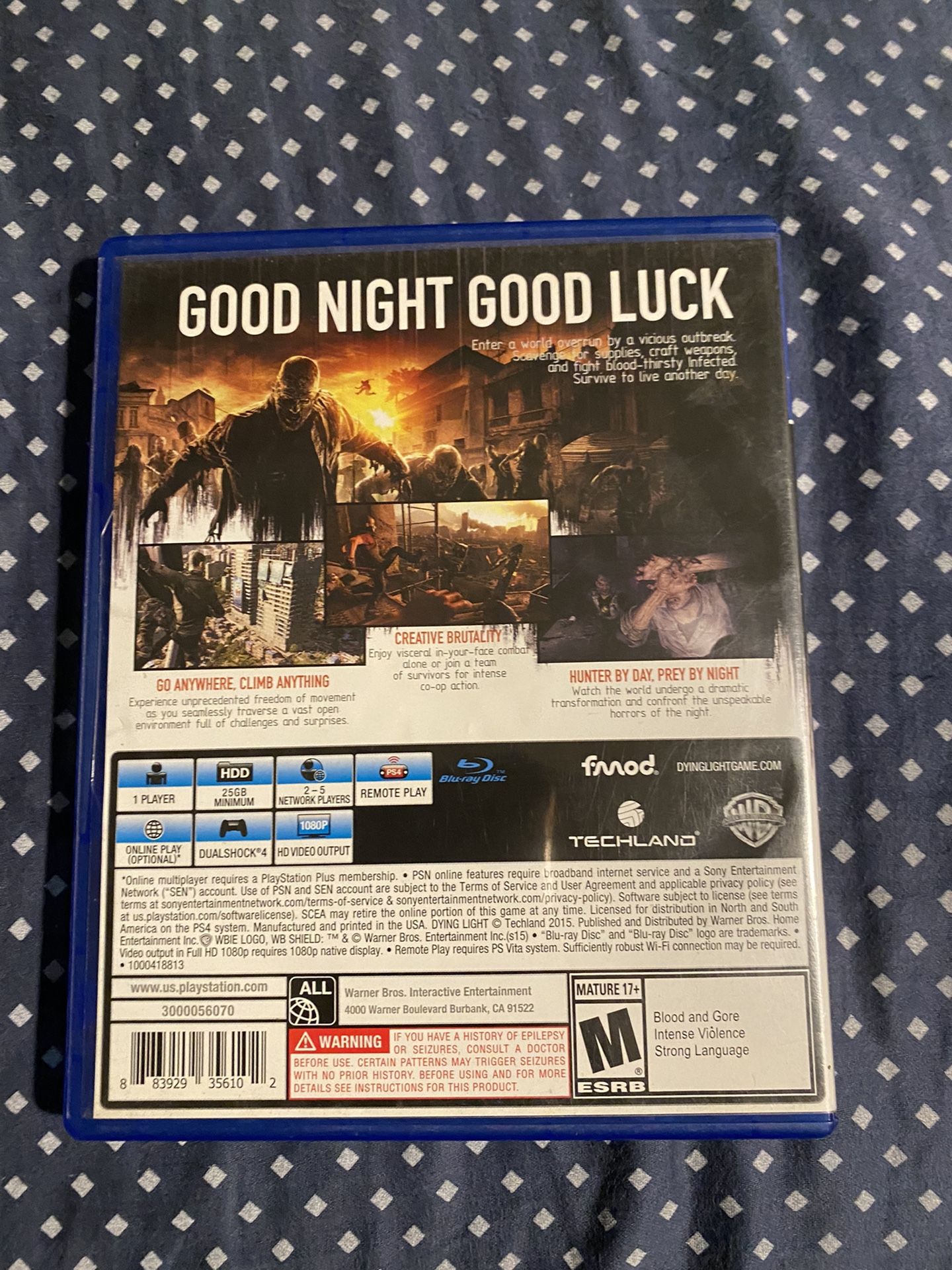 Dying Light Ps4 $10 for Sale in Bakersfield, CA - OfferUp