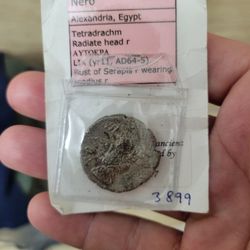 NERO ALEXANDRIA EGYPT COIN $300