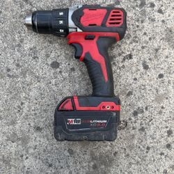 Milwaukee Drill And Battery 