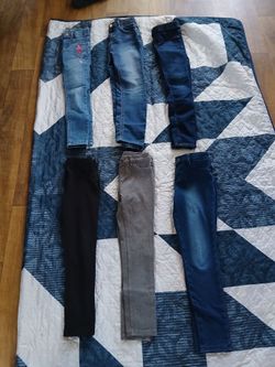 Girls jeggings size 8
