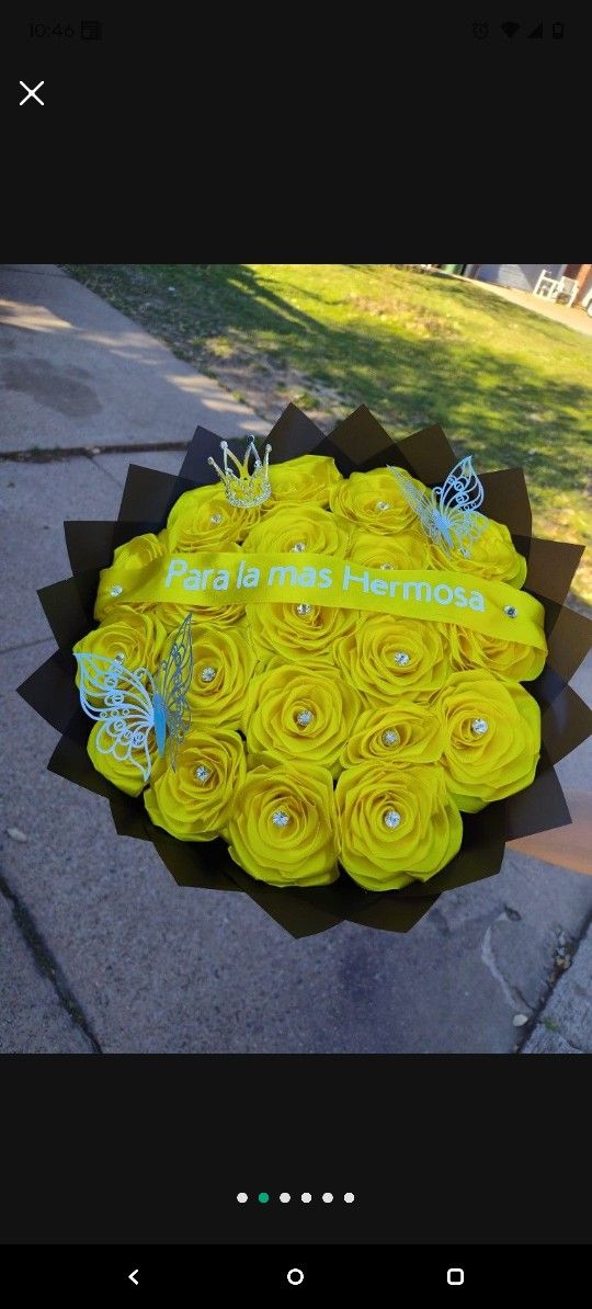 Flores De Liston Para Cualquier Ocasión Mándeme Mensaje Si Tiene Preguntas Aga Su Pedido Ahora