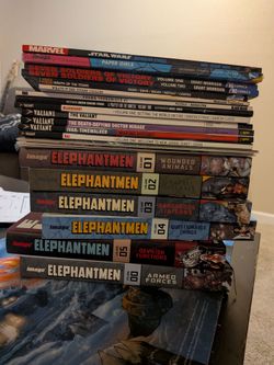 Comic book TPB and HC lot marvel DC Image