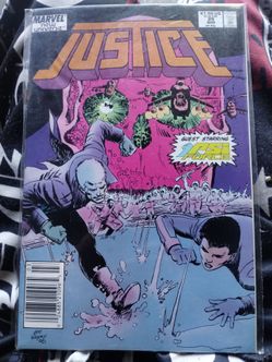 Justice #29 (March 1989) from Marvel